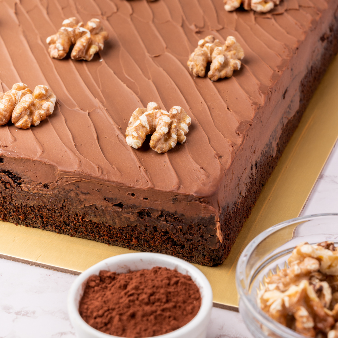 9" Flourless Sweet Potato Brownie