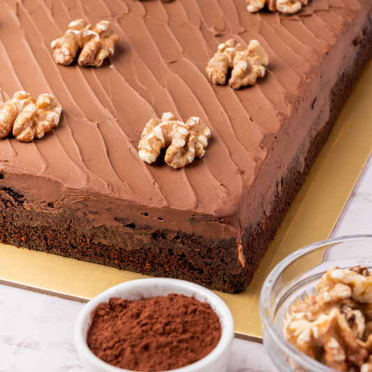 9" Flourless Sweet Potato Brownie