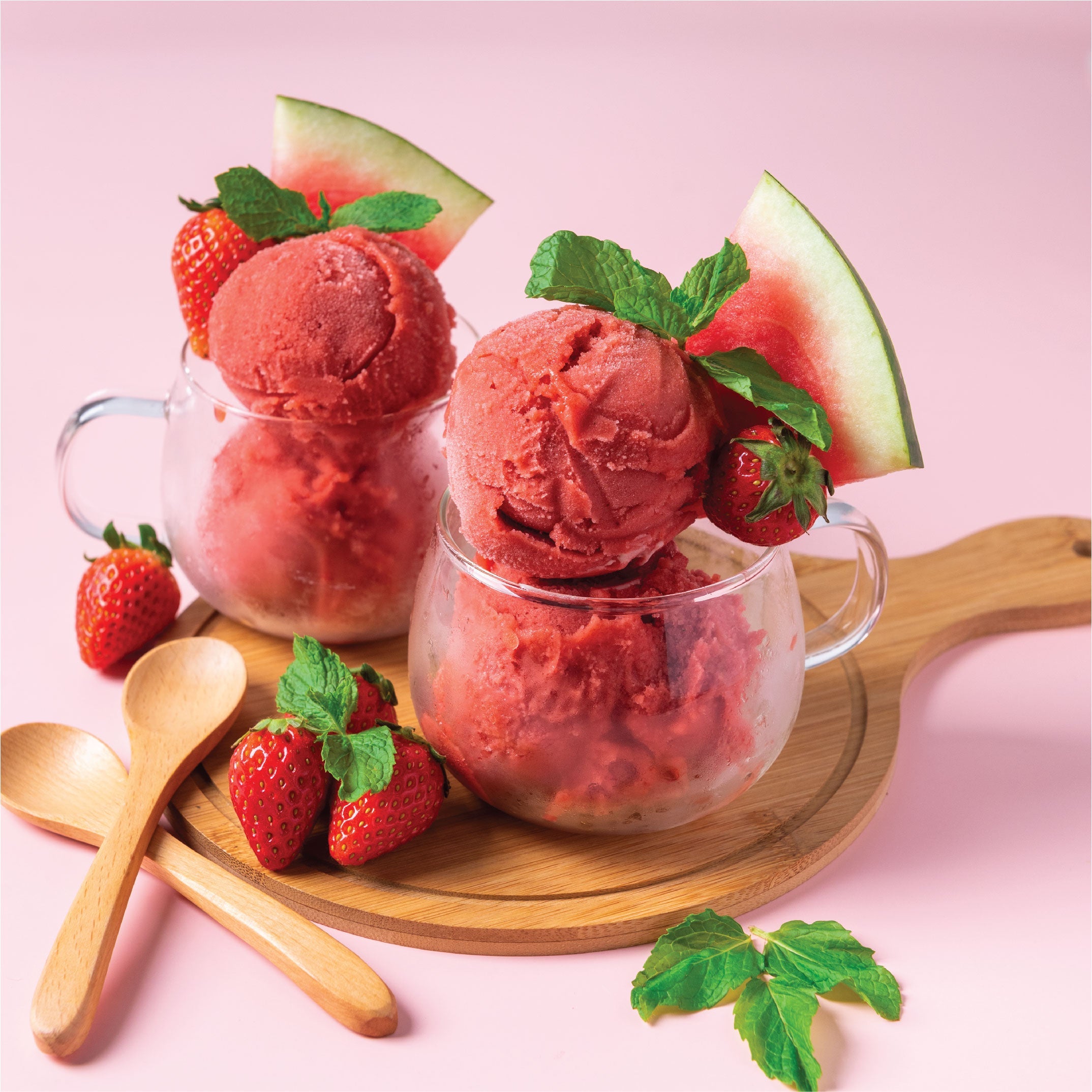 Watermelon Strawberry Mint