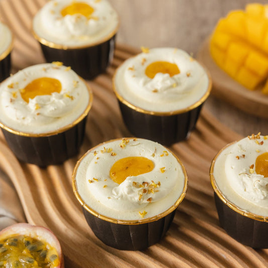 Mango Passionfruit Cupcake