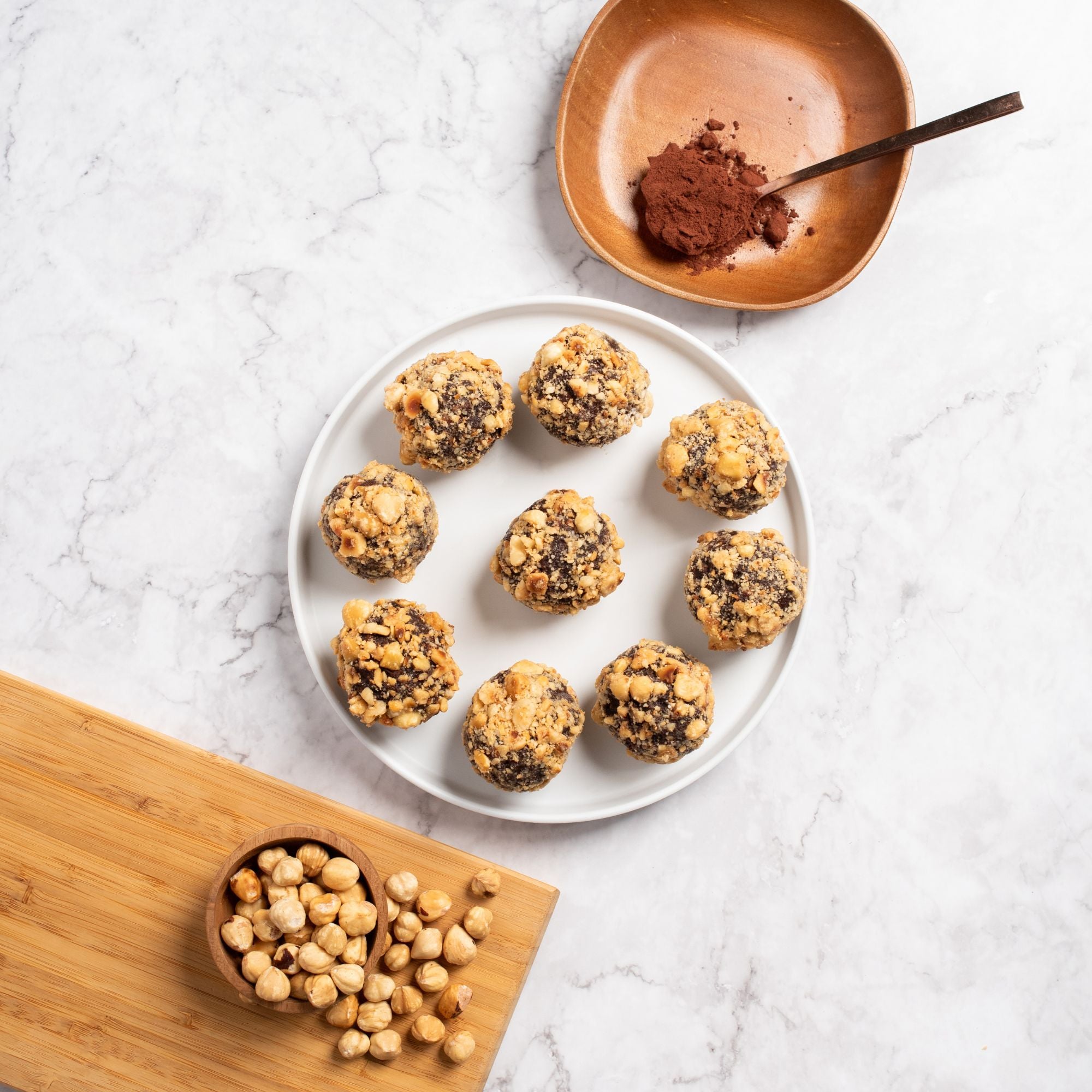 Chocolate Hazelnut Energy Balls