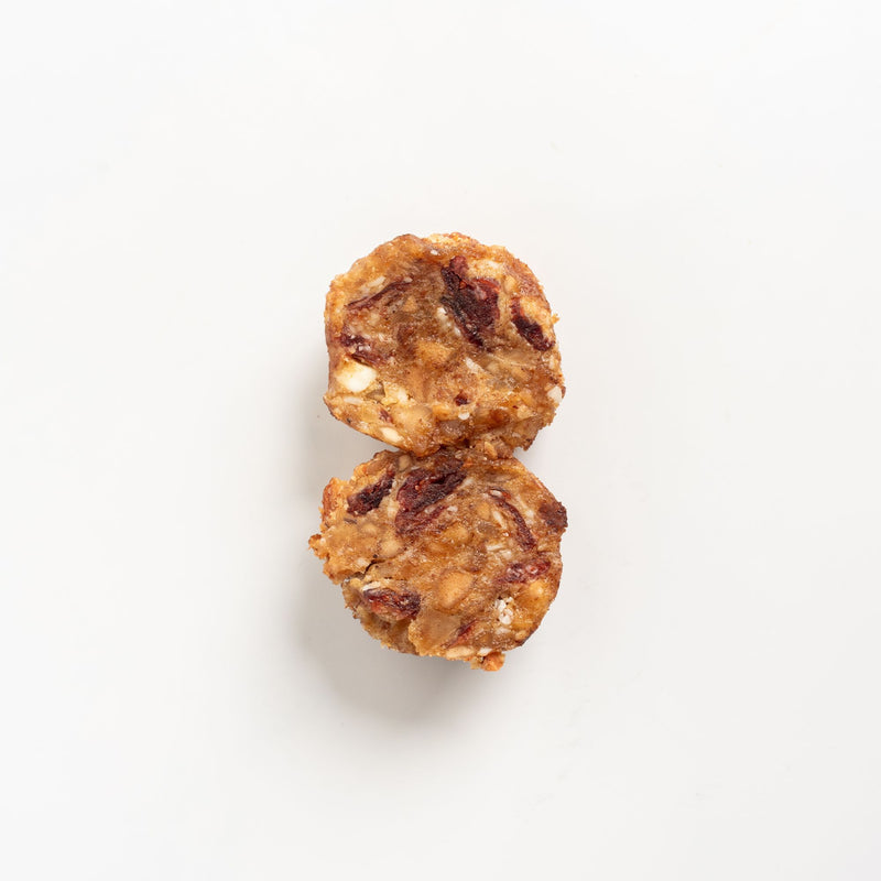 Macadamia Cranberry White Chocolate Energy Ball