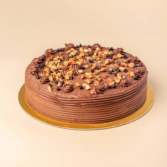 Dark Chocolate Ganache Cake