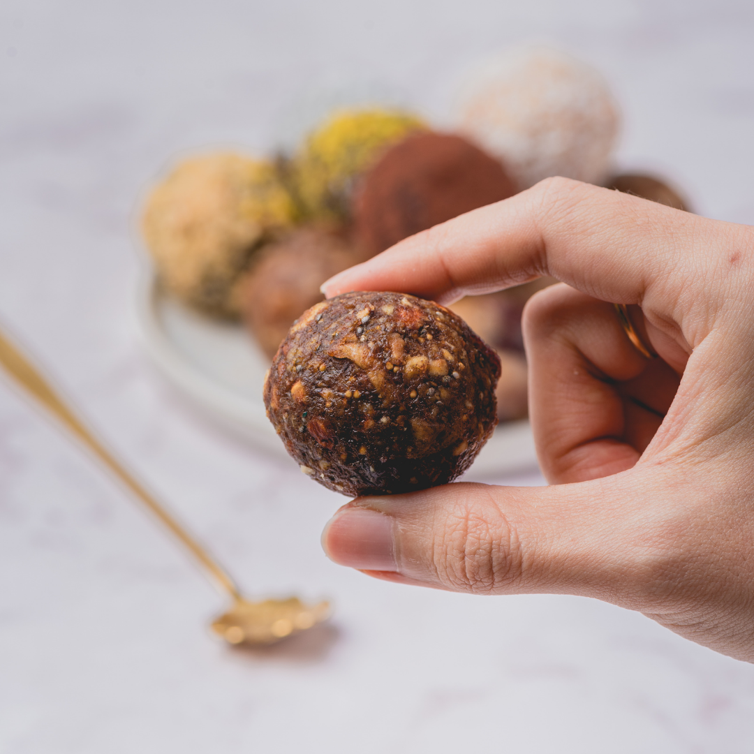 Cranberry, Fig, Chia Seed Superfood Bliss Ball